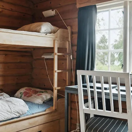 Rustic Cosiness In Norwegian Log With View * Knebel