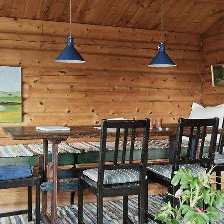 بيت للعطل Rustic Cosiness In Norwegian Log With View Knebel