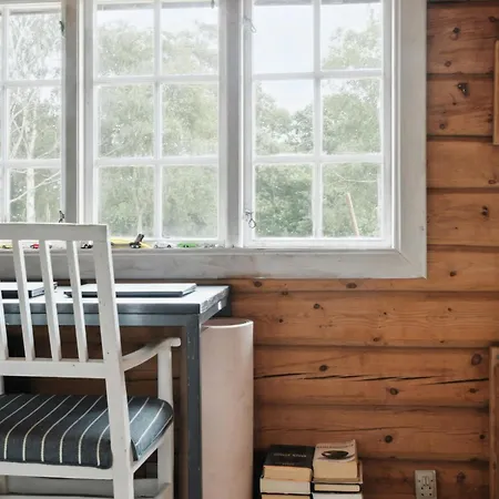 Rustic Cosiness In Norwegian Log With View Knebel