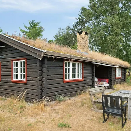Rustic Cosiness In Norwegian Log With View بيت للعطل Knebel