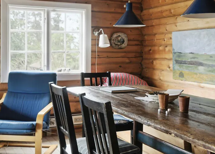 Rustic Cosiness In Norwegian Log With View *