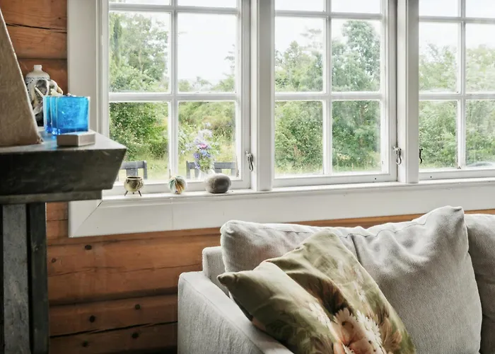 Rustic Cosiness In Norwegian Log With View