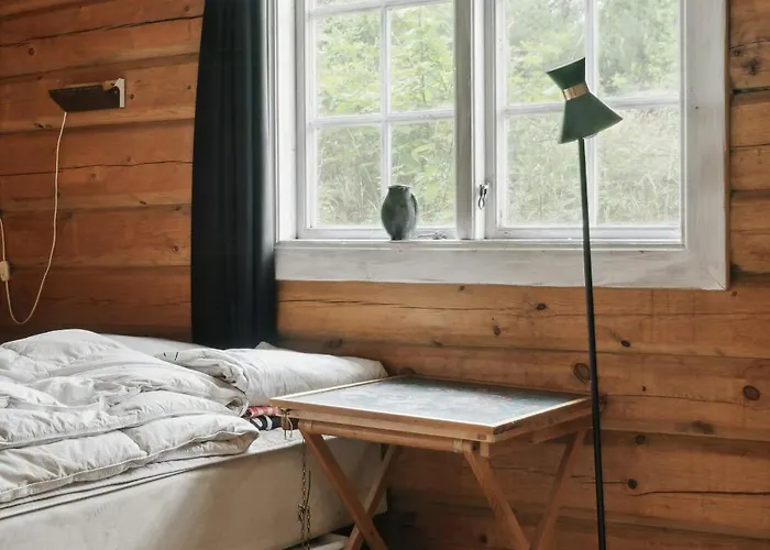 Rustic Cosiness In Norwegian Log With View *