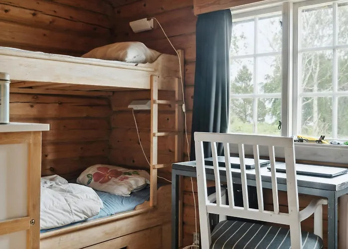 Semesterbostad Rustic Cosiness In Norwegian Log With View *