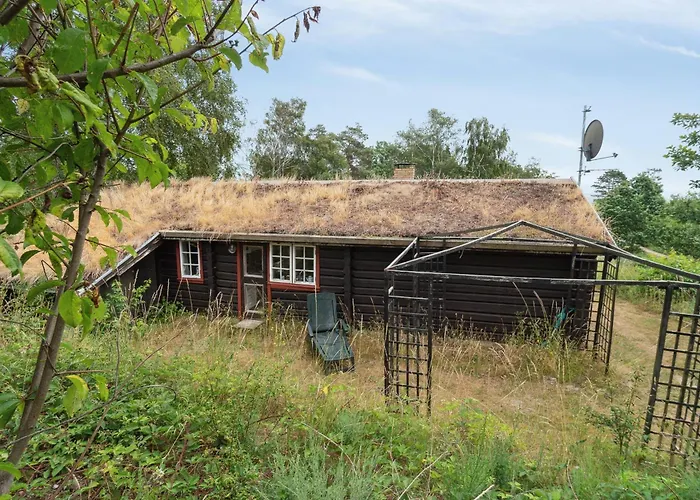 Rustic Cosiness In Norwegian Log With View Knebel