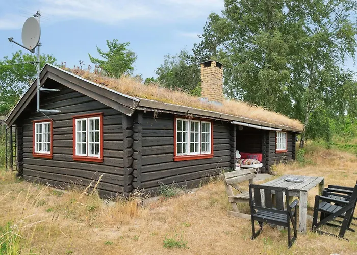 Rustic Cosiness In Norwegian Log With View Semesterbostad Knebel